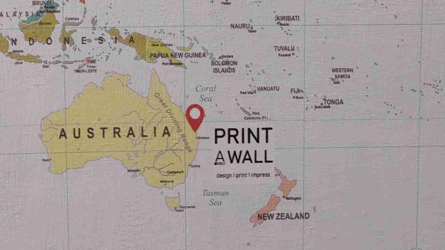 Wall Printing on the Sunshine Coast